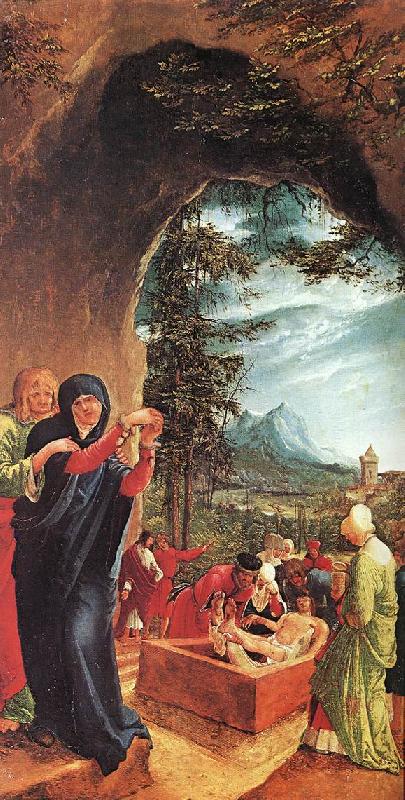 ALTDORFER, Albrecht The Entombment h oil painting image